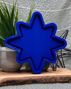 8 pointed star tray mold