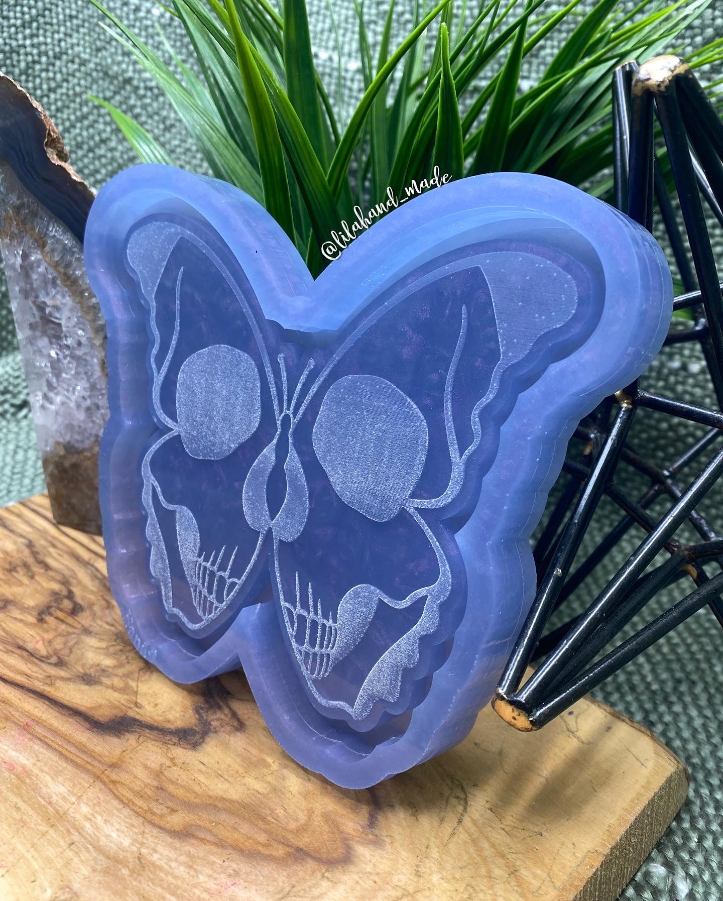 butterfly skull tray mold