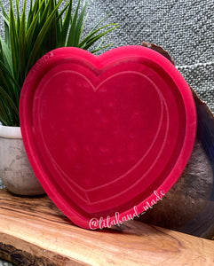 conversation heart tray mold